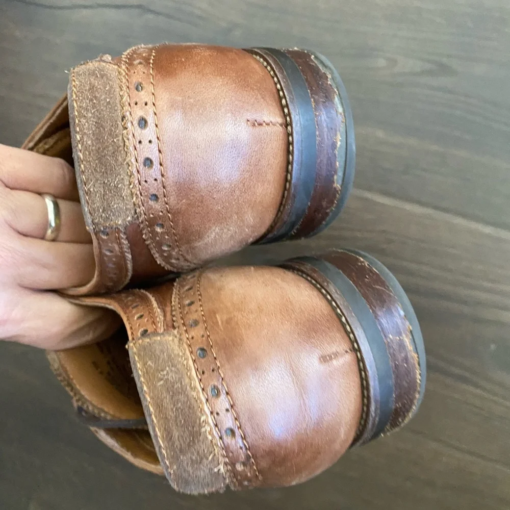 Florsheim Men's Tan Wingtip Derbys 8.5